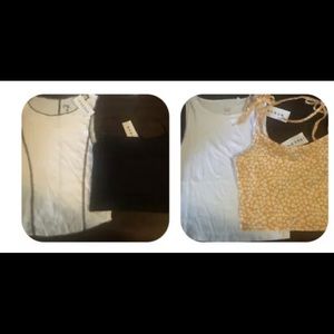 NWT Lot Of 4- Women’s pac sun crop top shirts Size XS MSRP $60.